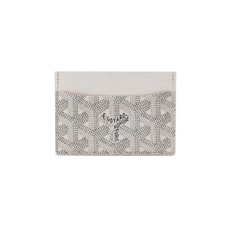 goyard white cardholder|goyard card holder retail price.